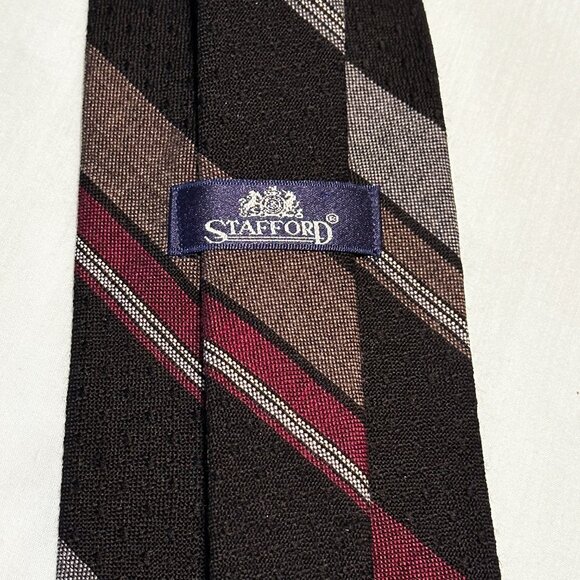 Vintage Stafford Wool Tie - Picture 4 of 4